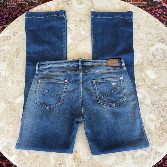 EMPORIO ARMANI Olivia Flare Fit Jeans ($425) - Picture 5 of 10